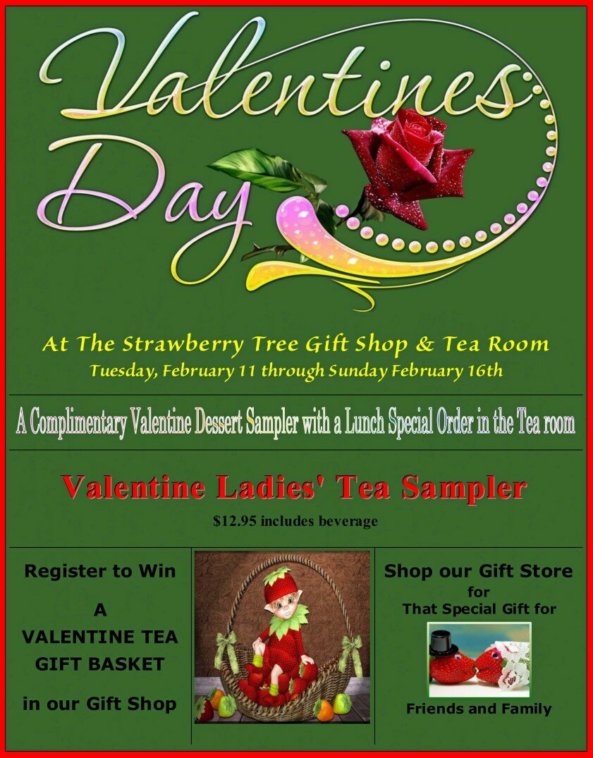 At The Strawberry Tree Gift Shop Promo