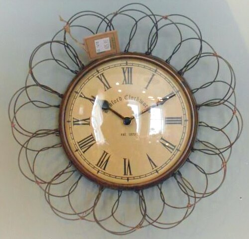 Wire Rim Clock